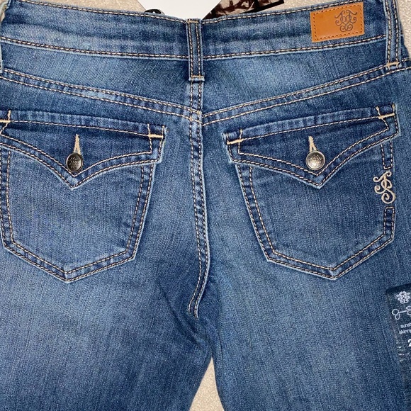 New Y2k Jessica Simpson Skinny Bootcut Jeans - Picture 2 of 2